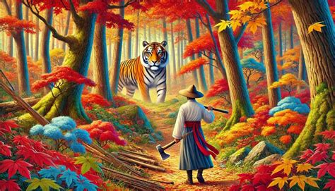  The Woodcutter and His Tiger Bride: A Tale of Unexpected Friendship, Courage, and Societal Norms!