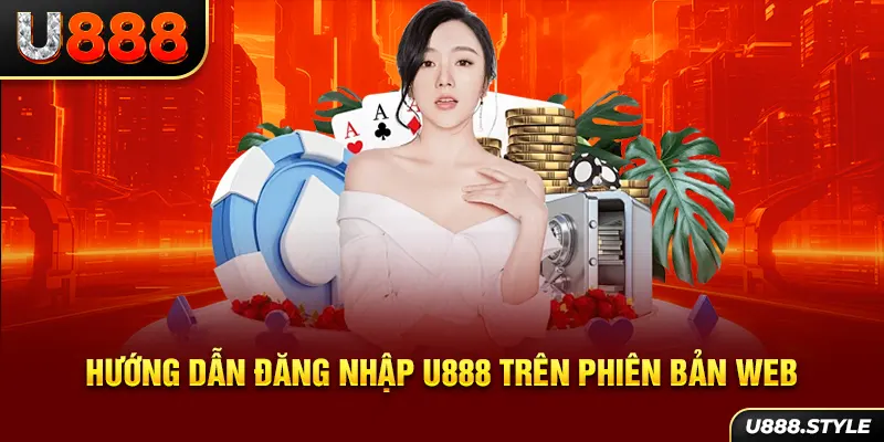 Hướng dẫn đăng nhập U888 trên phiên bản web